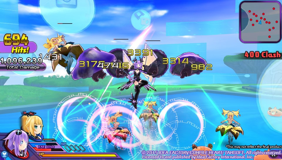 Hyperdimension Neptunia U Action Unleashed Screen 1