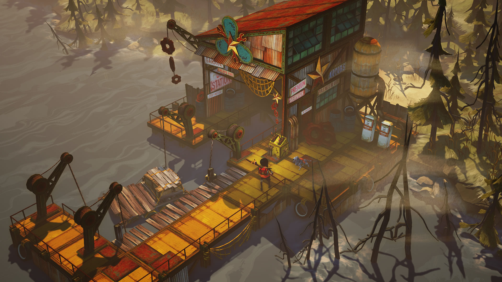 Action, Action & Adventure, adventure, Curve Digital, indie, Rating 7/10, Roguelike, survival, The Flame in the Flood, The Flame in the Flood Review, The Molasses Flood, Xbox One, Xbox One Review