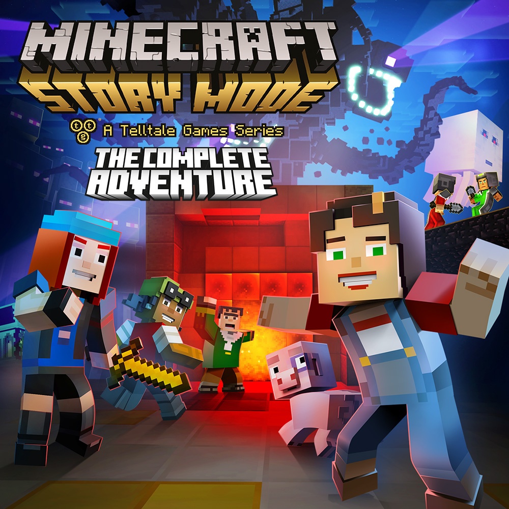 Minecraft Story Mode The Complete Adventure (Nintendo Switch) :  : PC & Video Games