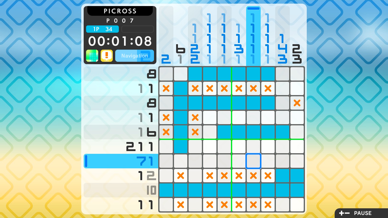 Jupiter Corporation, Nintendo Switch Review, picross, PICROSS S2, PICROSS S2 Review, Puzzle, Rating 7/10, Switch Review