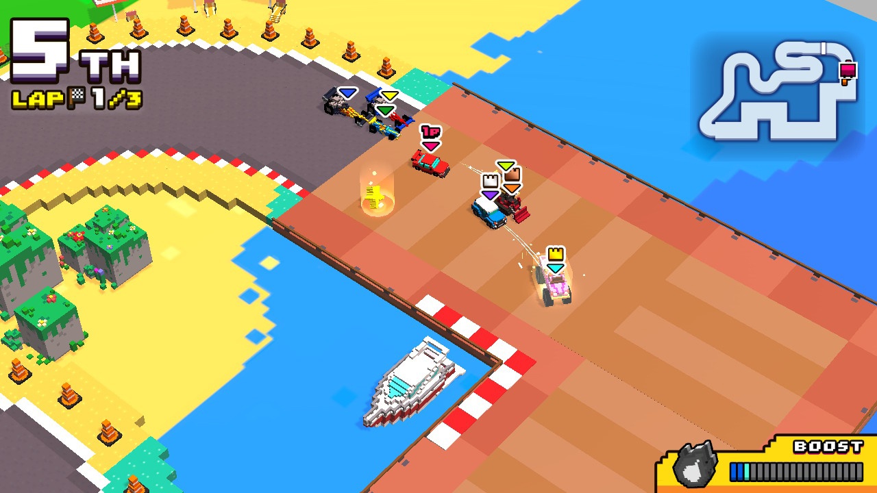 Action, arcade, Chiki-Chiki Boxy Racers, Chiki-Chiki Boxy Racers Review, Driving, multiplayer, Nintendo Switch Review, party, Pocket, Racing, Rating 7/10, Sony Music Entertainment, Sports, Switch Review, UNTIES