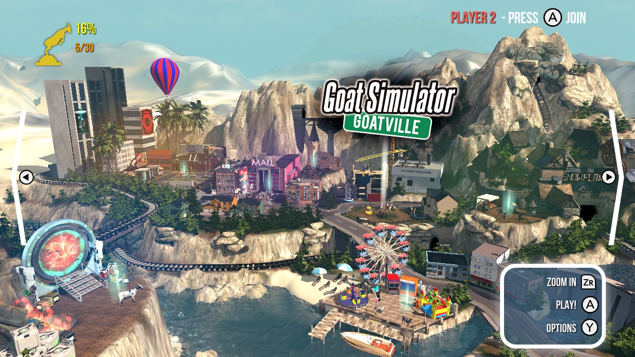 Can You Play Goat Simulator Online Ps4 Goat Simulator The Goaty Review Bonus Stage Over 5300 Video Game Reviews