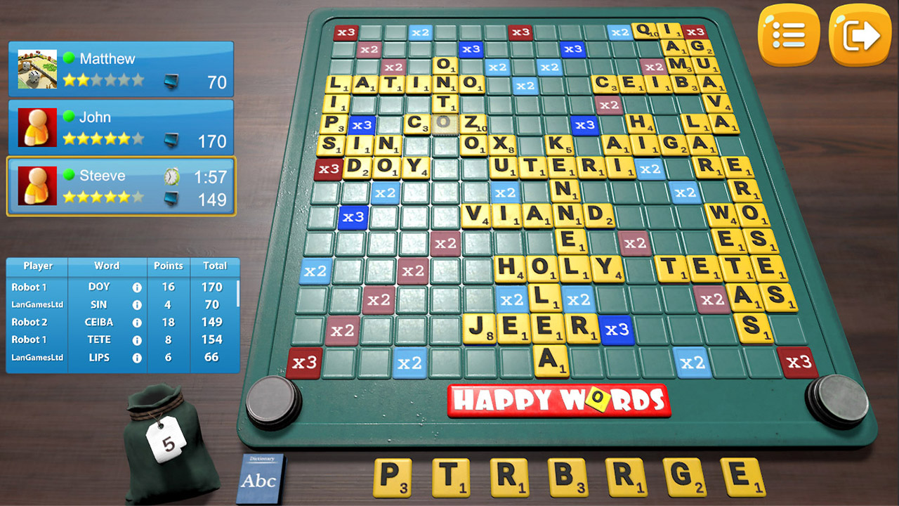 board game, casual, Happy Words, Happy Words Review, indie, LAN – GAMES EOOD, multiplayer, Nintendo Switch Review, Puzzle, Rating 5/10, strategy, Switch Review
