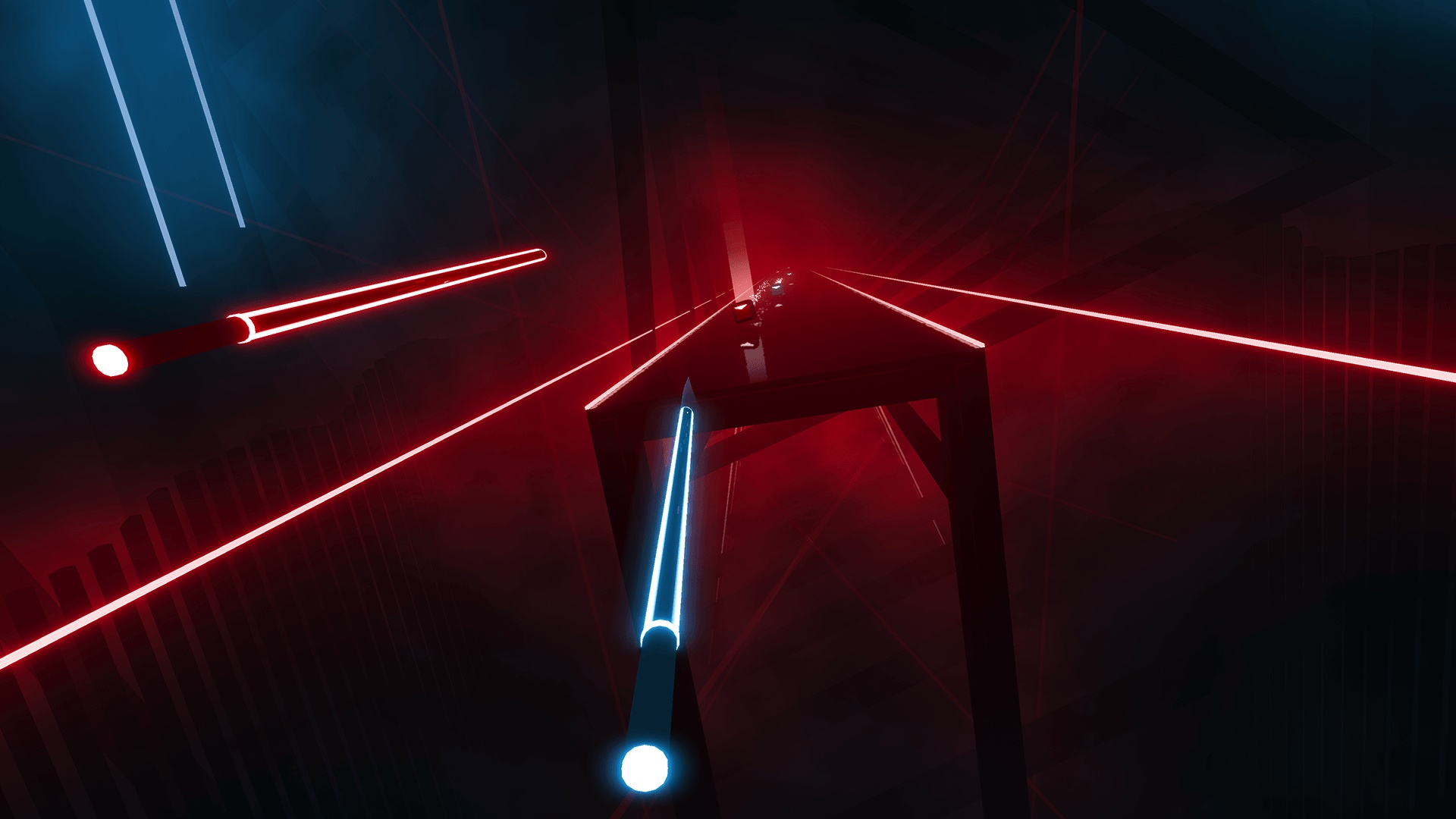 Beat Games, Beat Saber, Beat Saber Review, Family, Great Soundtrack, Hyperbolic Magnetism, indie, Music, party, Rating 8/10, Rhythm, VR