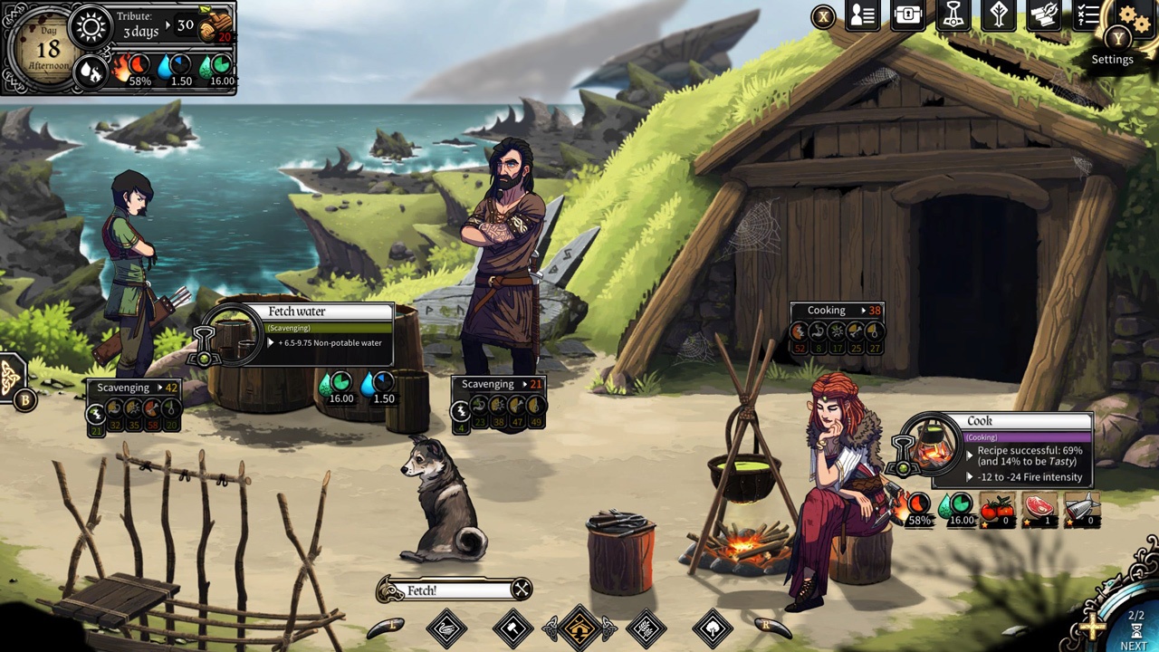 adventure, CCCP, Dead in Vinland, Dead in Vinland – True Viking Edition, Dead in Vinland – True Viking Edition Review, Dear Villagers, indie, Nintendo Switch Review, Playdius, Plug In Digital, Role Playing Game, RPG, simulation, strategy, survival, Switch Review, turn-based