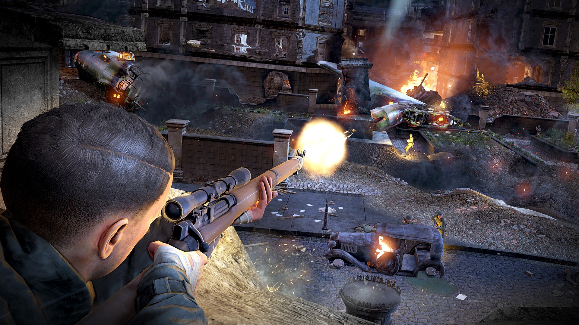 Action, Gore, Rating 7/10, Shooter, Sniper, Sniper Elite, Sniper Elite V2 Remastered, Sniper Elite V2 Remastered Review, Tactical, third-person, Violent, World War II, Xbox One, Xbox One Review
