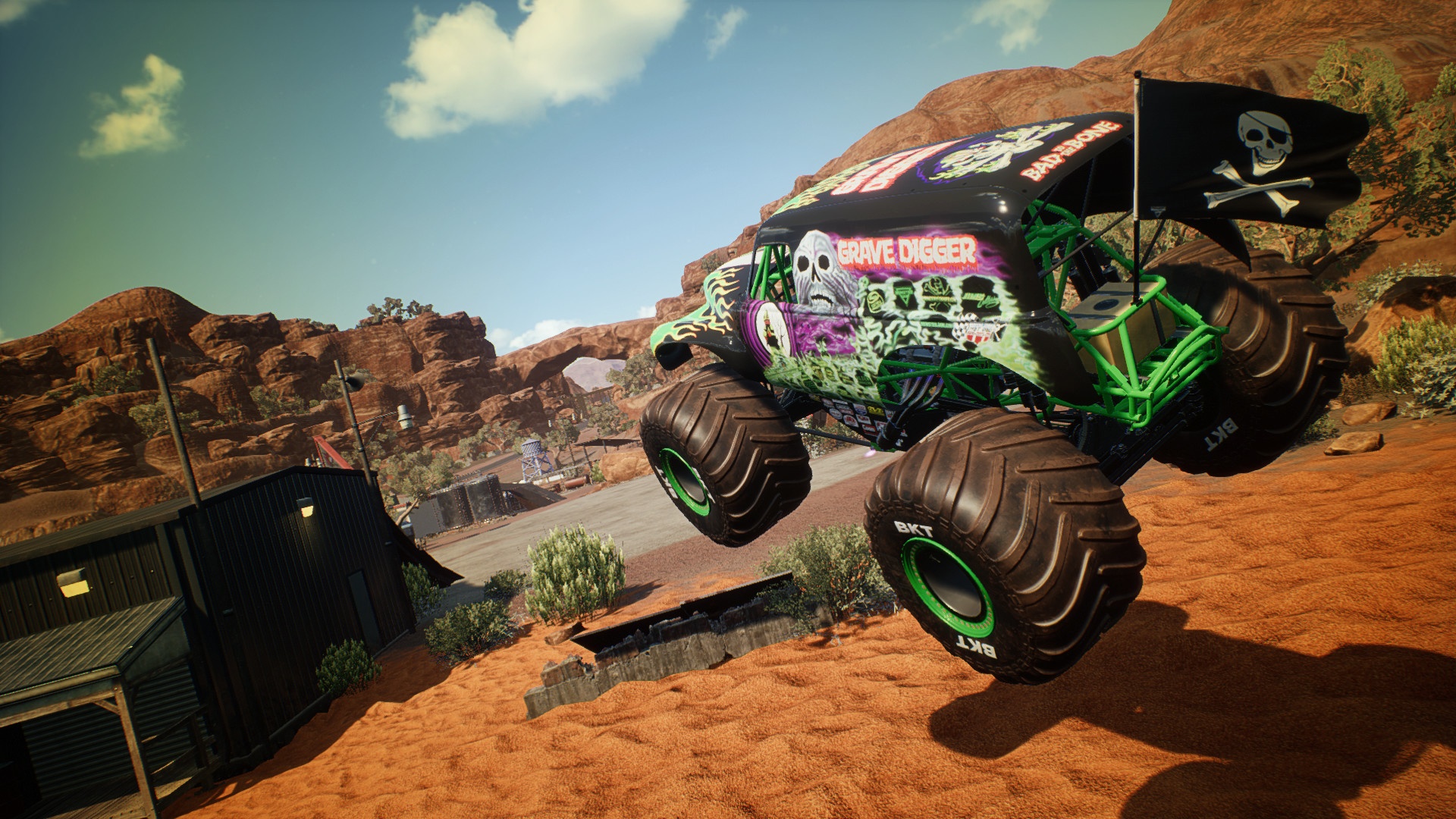 arcade, Automobile, casual, Monster Jam Steel Titans, Monster Jam Steel Titans Review, Offroad, PS4, PS4 Review, Racing, Rainbow Studios, Rating 5/10, simulation, Singleplayer, Sports, THQ Nordic