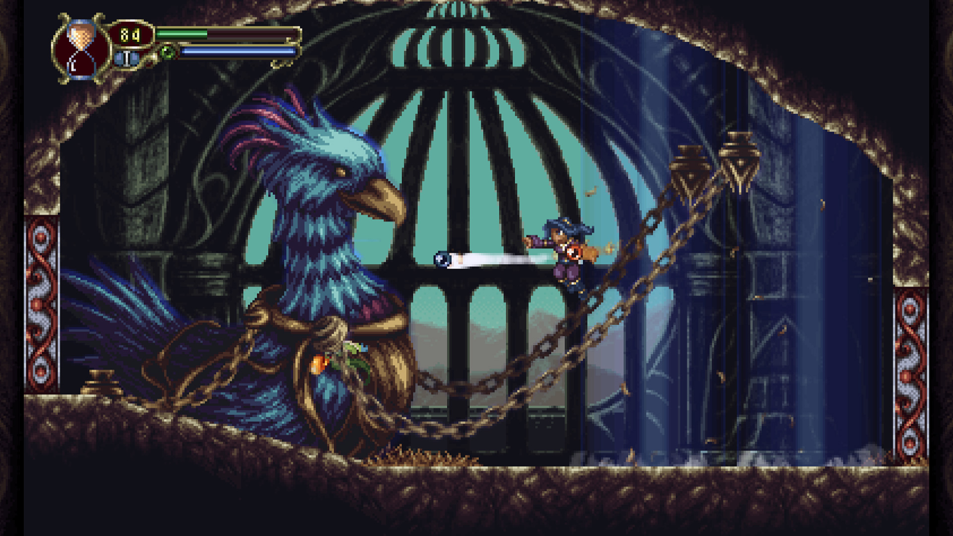 2D, Action, adventure, Chucklefish, indie, Lunar Ray Games, Metroidvania, Platformer, PS4, PS4 Review, Rating 8/10, Role Playing Game, RPG, Timespinner