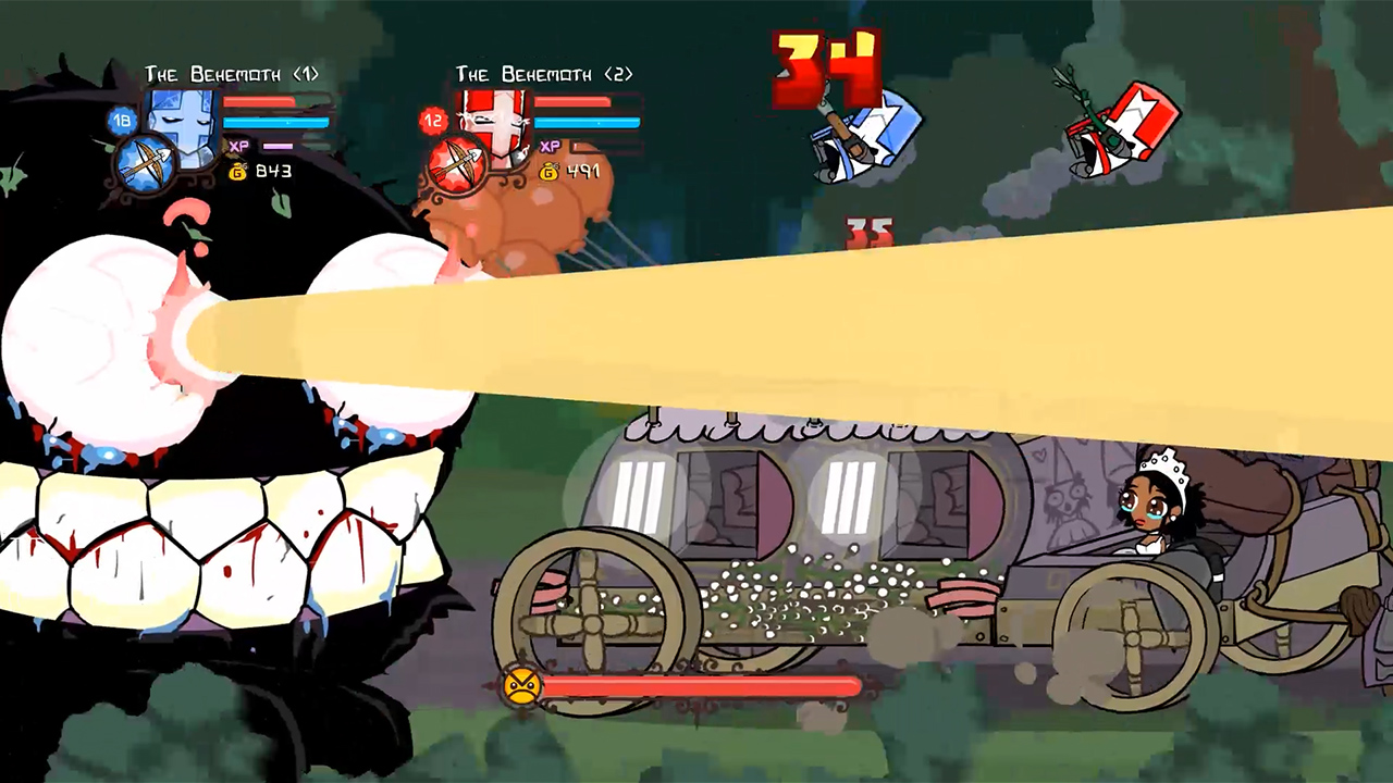 2D, Action, adventure, Beat-‘Em-Up, Castle Crashers, Castle Crashers Remastered, Castle Crashers Remastered Review, Microsoft Game Studios, multiplayer, Nintendo Switch Review, Role Playing Game, RPG, Switch Review, The Behemoth