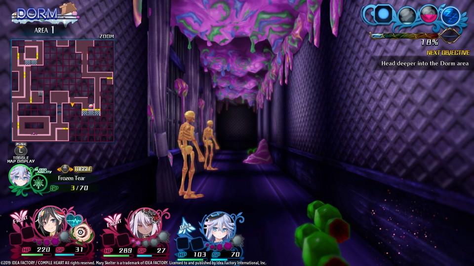adventure, anime, Compile Heart, dungeon crawler, Ghostlight Ltd, Idea Factory, Mary Skelter, Mary Skelter 2, Mary Skelter 2 Review, Rating 8/10, Roguelike, RPG, strategy