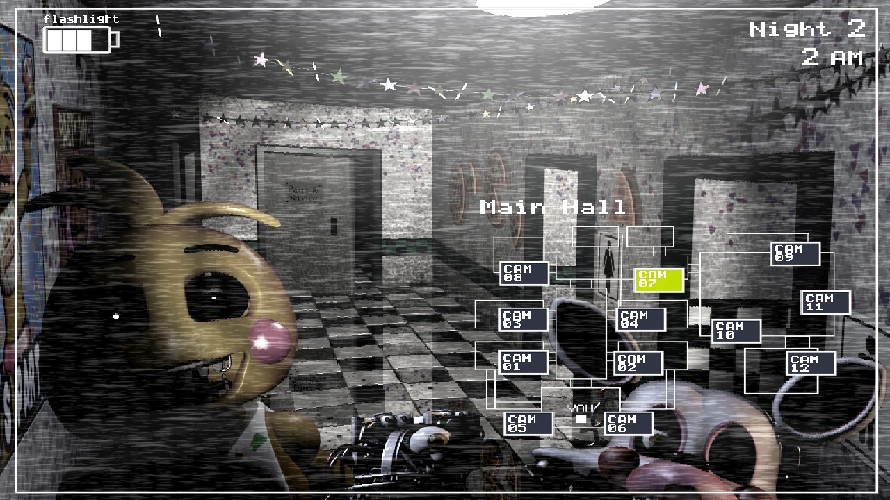 Clickteam, Five Nights at Freddy’s, Five Nights at Freddy’s 2, Five Nights at Freddy’s 2 Review, Horror, indie, Nintendo Switch Review, Rating 9/10, robots, Scott Cawthon, simulation, Singleplayer, strategy, Survival Horror, Switch Review