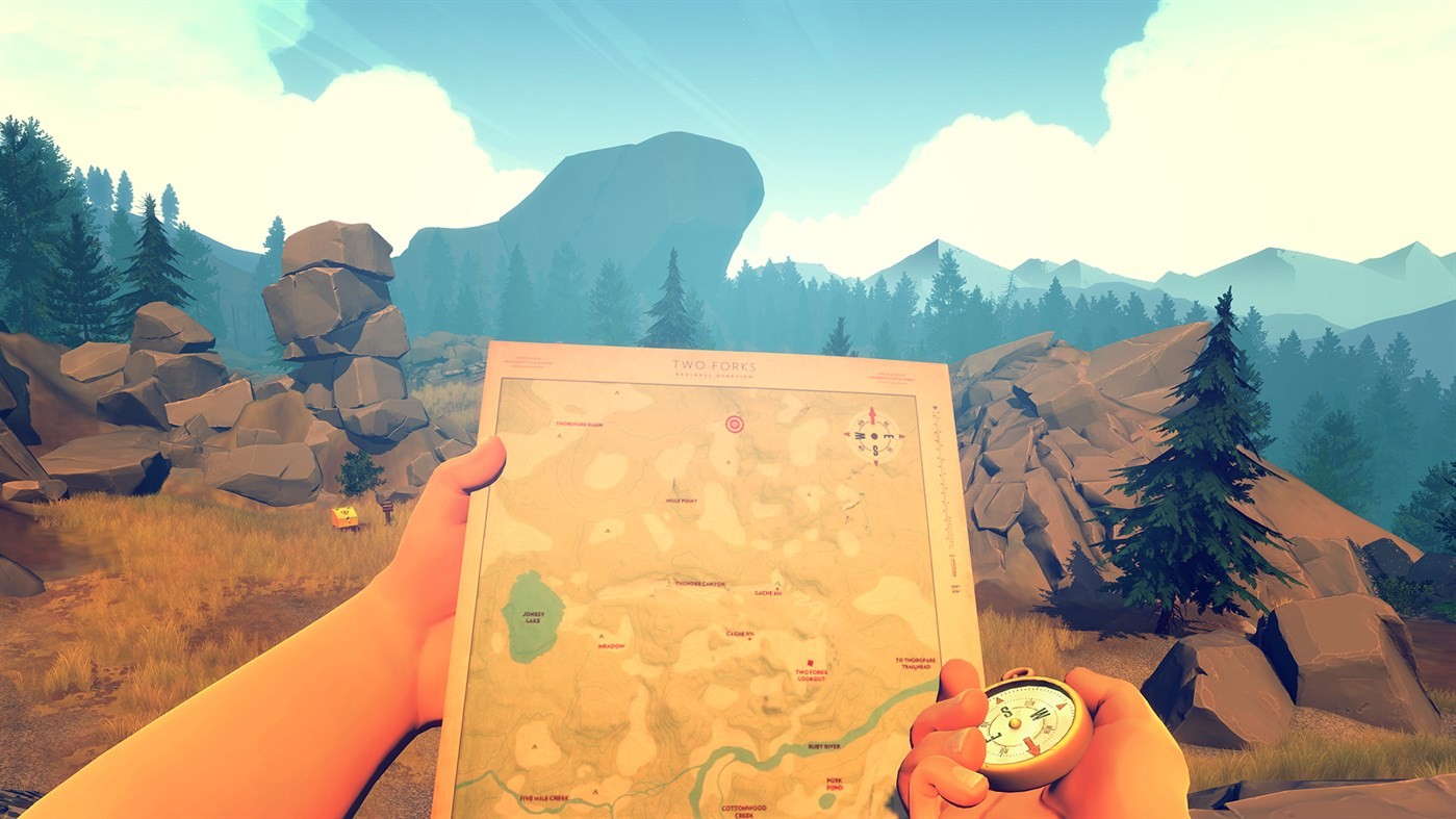 3D, adventure, Atmospheric, Campo Santo, Firewatch, Firewatch Review, first-person, Mystery, Rating 8/10, Story Rich, Xbox One, Xbox One Review