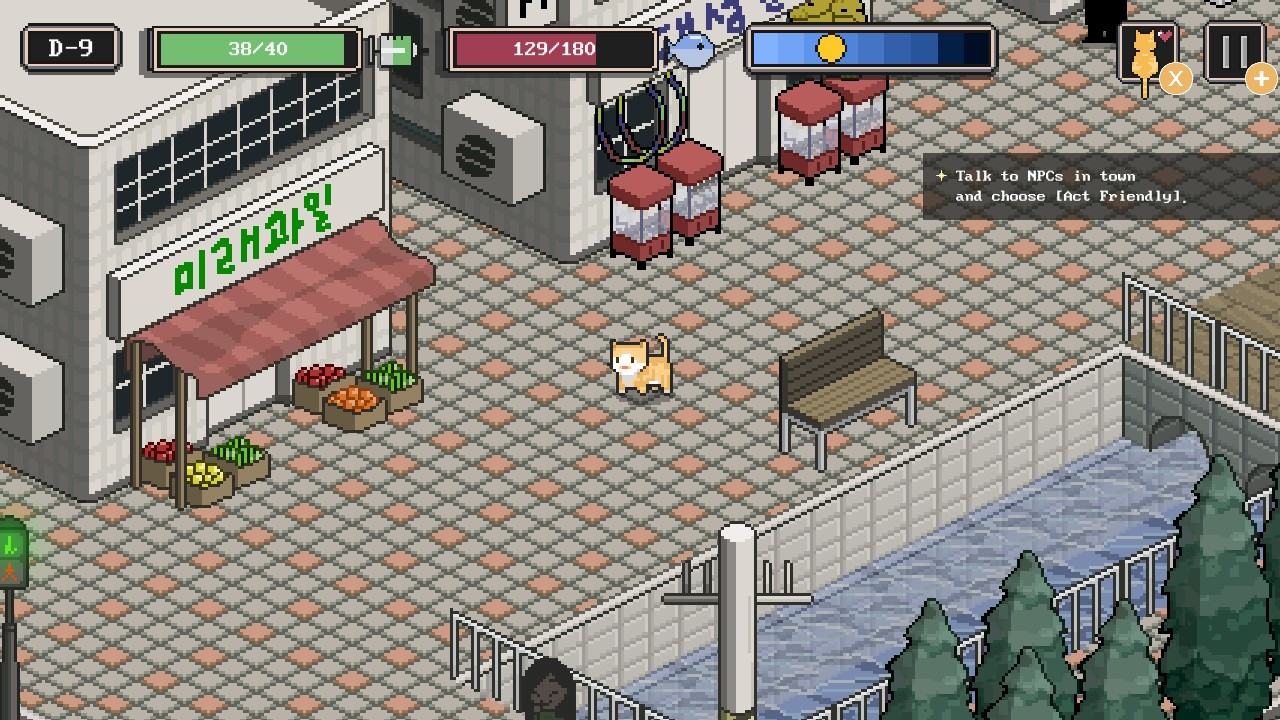A Street Cat’s Tale, A Street Cat’s Tale Review, adventure, CFK, feemodev, indie, Nintendo Switch Review, Pixel Graphics, Rating 6/`10, Role-Playing, RPG, simulation, strategy, Switch Review